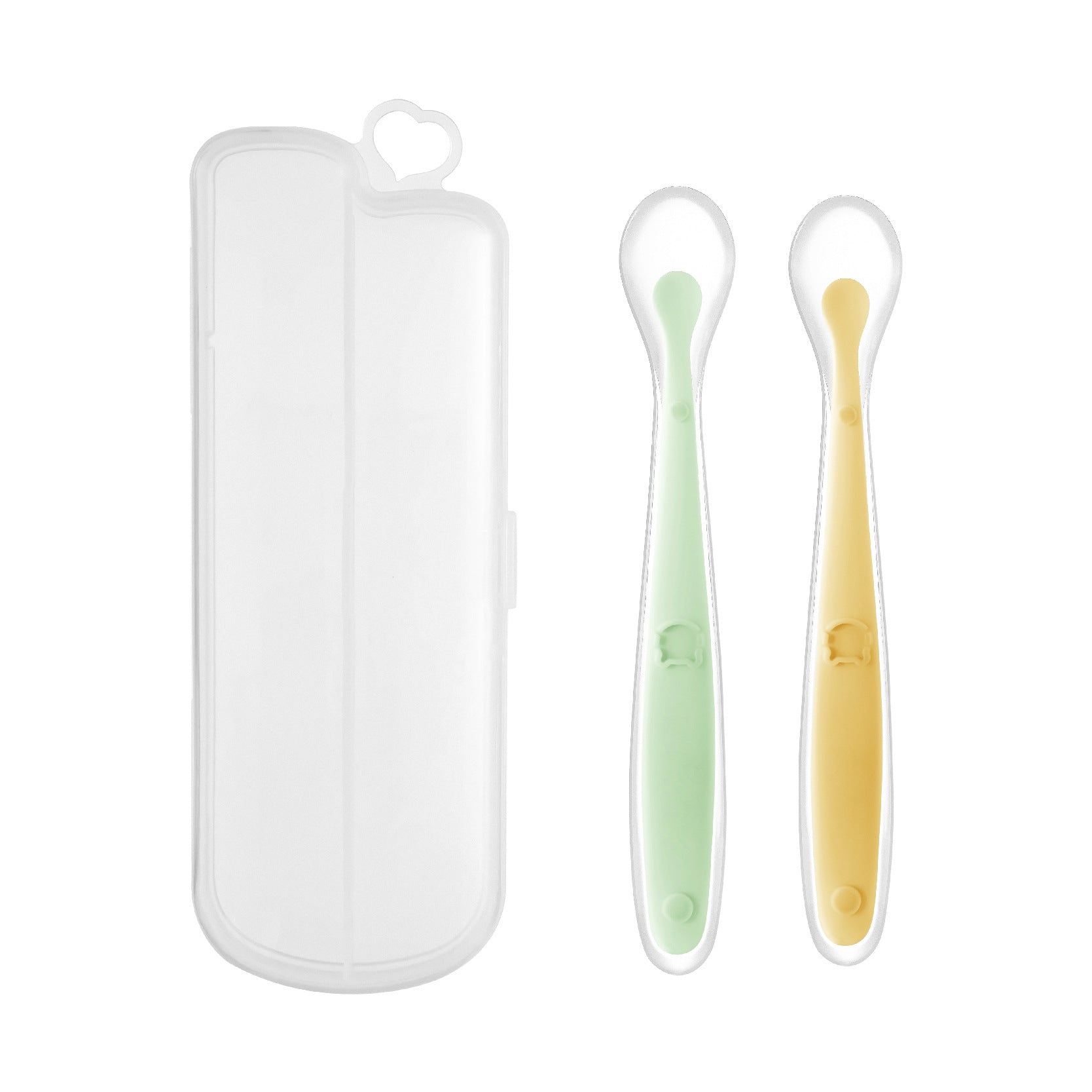 Baby Food Supplement Silicone Spoon