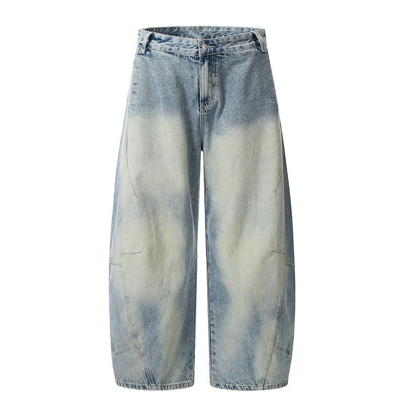 Washed Distressed Machete Jeans For Women
