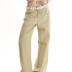 Women's Solid Color American Retro Hot Girl Jeans